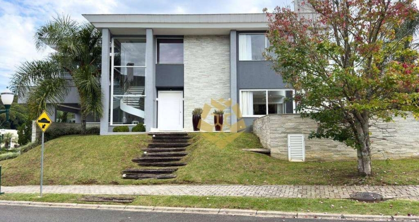 Excelente Casa com 3 dormitórios à venda, 400 m² por R$ 4.990.000 - Santa Felicidade - Curitiba/PR!