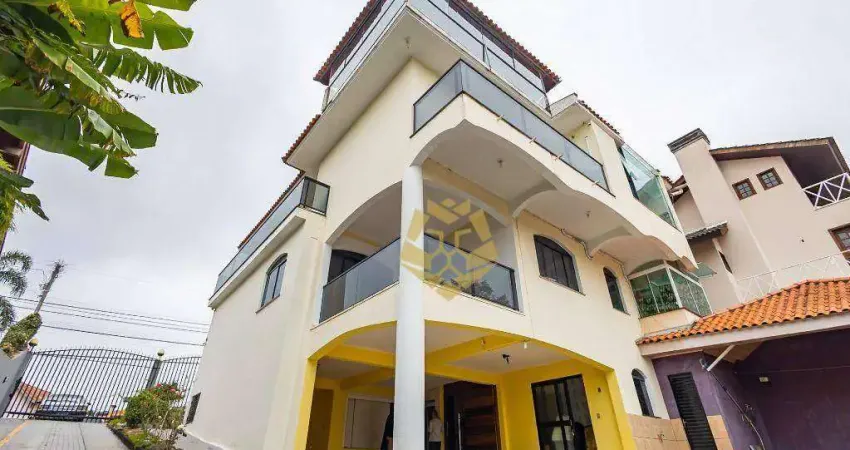 Casa com 4 dormitórios à venda, 476 m² por r$ 1.700.000,00 - mossunguê - curitiba/pr