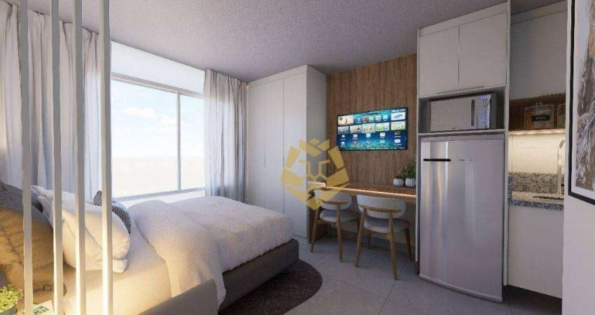 Studio com 1 dormitório para alugar, 30 m² por R$ 2.790,00/mês - Centro - Curitiba/PR