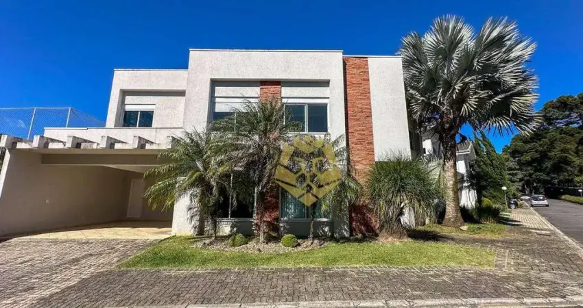 Excelente casa com 4 dormitórios à venda, 625 m² por r$ 2.300.000 - santa felicidade - curitiba/pr