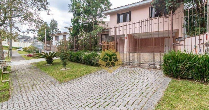Oportunidade Imperdível para Morar com Conforto e Espaço - Sobrado com 3 dormitórios para alugar, 388 m² por R$ 5.400/mês - Santo Inácio - Curitiba/PR