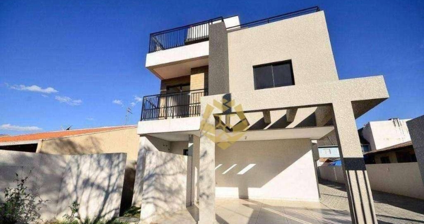 Sobrado com 3 dormitórios à venda, 160 m² por R$ 770.000,00 - Santa Felicidade - Curitiba/PR
