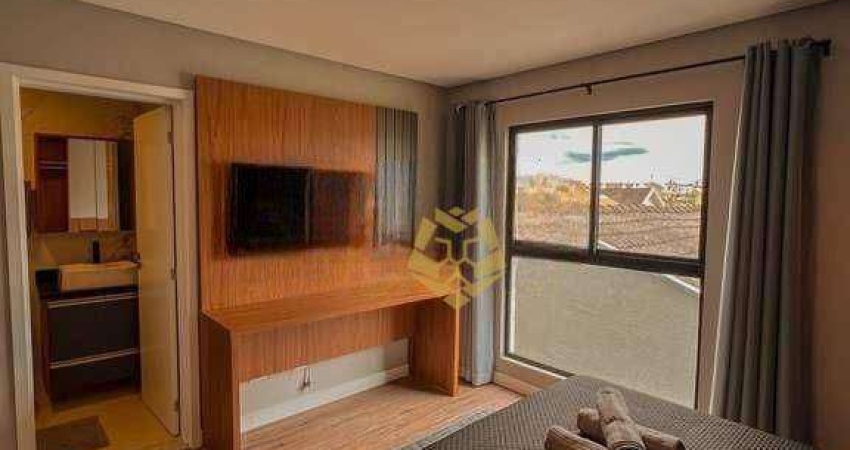 Studio Moderno E Completo Para Locação – Conforto, Segurança E Praticidade -com 1 dormitório para alugar, 27 m² por R$ 2.200/mês - Atuba - Curitiba/PR