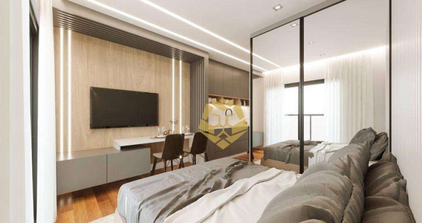 Studio com 1 dormitório à venda, 22 m² por R$ 230.000,00 - Boa Vista - Curitiba/PR