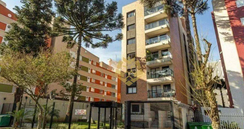 Apartamento com 2 dormitórios para alugar, 58 m² por R$ 3.500/mês - Alto da Glória - Curitiba/PR