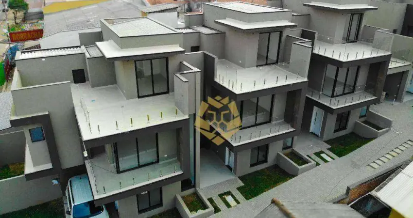 Sobrado com 3 dormitórios à venda, 112 m² por r$ 699.000,00 - boqueirão - curitiba/pr