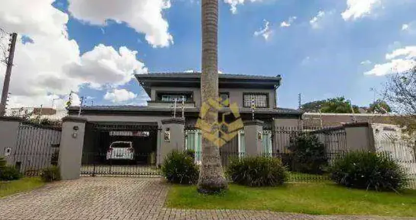 Casa de alto padrão à venda –com 4 dormitórios, 490 m² - venda por r$ 2.700.000 ou aluguel por r$ 12.990/mês - jardim das américas - curitiba/pr