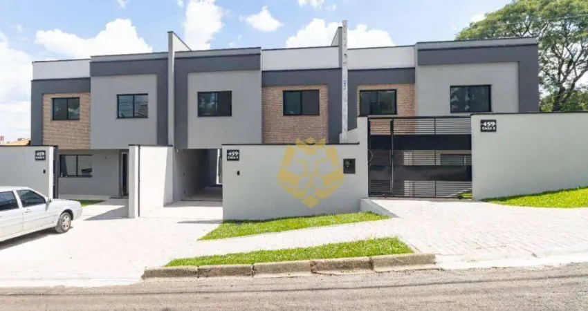 Sobrado com 3 dormitórios à venda, 113 m² por r$ 680.000,00 - boa vista - curitiba/pr