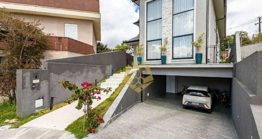 Casa com 3 dormitórios à venda, 389 m² por r$ 2.800.000,00 - santa cândida - curitiba/pr