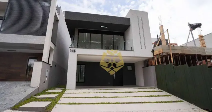 Casa com 4 dormitórios à venda, 129 m² por r$ 1.199.000,00 - santa candida - curitiba/pr