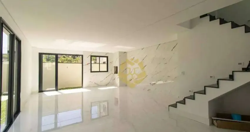 Casa com 3 dormitórios, 160 m² - venda por r$ 1.350.000,00 ou aluguel por r$ 10.145,00/mês - santa cândida - curitiba/pr