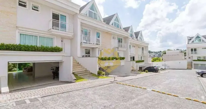 Casa com 3 dormitórios, 253 m² - venda por r$ 1.788.000,00 ou aluguel por r$ 11.524,00/mês - santo inácio - curitiba/pr