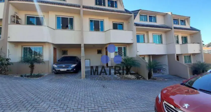 Sobrado com 3 dormitórios para alugar, 110 m² por r$ 2.800/mês - guabirotuba - curitiba/pr