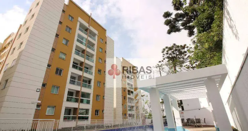 Apartamento com 3 dormitórios para alugar, 70 m² por r$ 2.900/mês - bacacheri - curitiba/pr