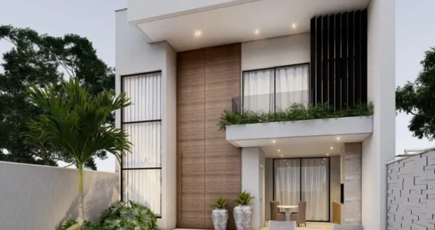 Casa contemporânea em Vargem Pequena