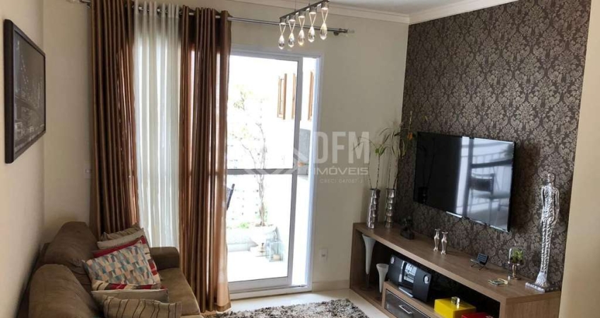 Parque dos Passaros - Parque dos Pássaros – Apartamento à venda no Jardim das Vertentes com 2 dormitórios, 1 suíte e varanda gourmet, mobiliado e decorado