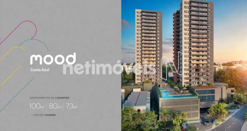 Apartamento com 3 quartos à venda na Rua Professor Isaías Alves de Almeida, 172, Costa Azul, Salvador