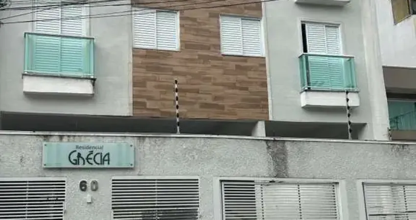 Cobertura para venda em santo andré, vila scarpelli, 2 dormitórios, 1 suíte, 2 banheiros, 2 vagas