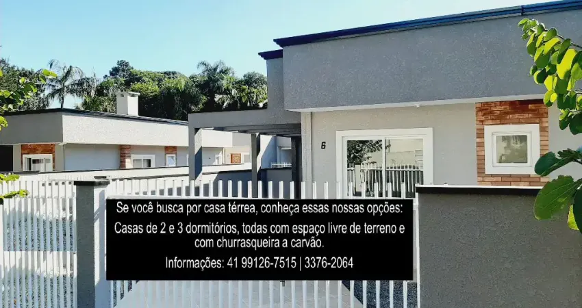 Casa em condomínio fechado com 3 quartos à venda na Travessa Giacomo Martinatto, Santo Antônio, São José dos Pinhais