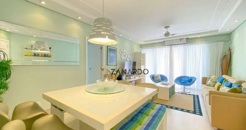 Apartamento 4 dormitórios sendo 3 suítes à venda, 144 m² por R$ 3.500.000 - Riviera de São Lourenço - Bertioga/SP