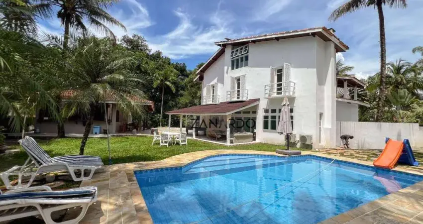Casa com 5 dormitórios para alugar, 450 m² por R$ 5.500,31/dia - Riviera de São Lourenço - Bertioga/SP