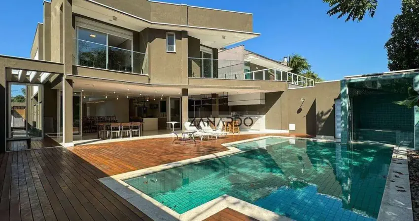 Casa em condomínio fechado com 6 quartos para alugar na Avenida Orla, 928, Riviera de São Lourenço, Bertioga