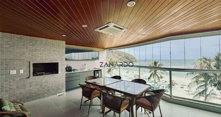 Apartamento pé na areia para temporada em Riviera de São Lourenço