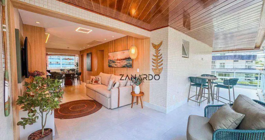 Apartamento vista mar e pé na grama para venda em Riviera de São Lourenço