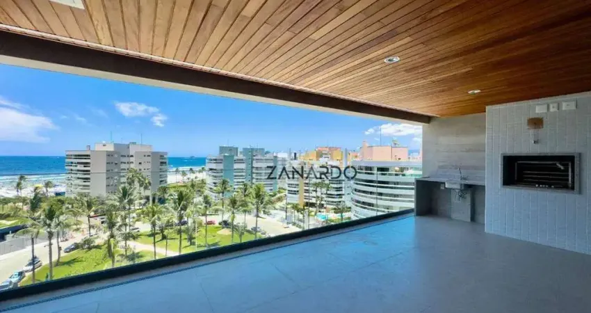 Apartamento lançamento vista mar e pé na grama em Riviera de São Lourenço