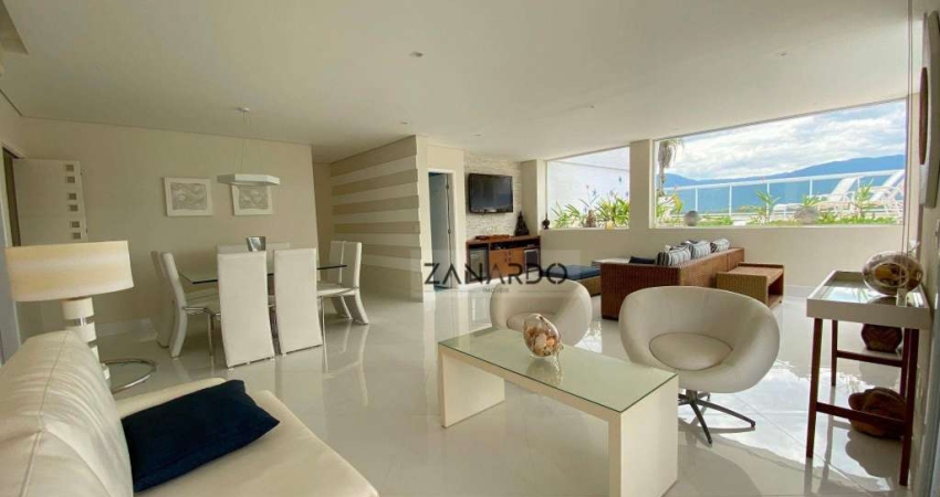 Cobertura vista mar, 5 suítes, 239 m² - venda por R$ 5.200.000 ou aluguel por R$ 19.000/mês - Riviera de São Lourenço - Bertioga/SP