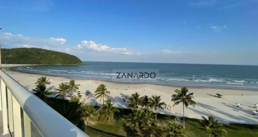 Cobertura pé na areia 6 dormitórios sendo 4 suítes à venda, 400 m² por r$ 12.000.000 - riviera de são lourenço - bertioga/sp