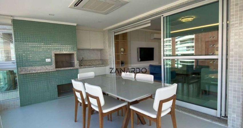 Apartamento 3 suítes à venda, 158 m² por R$ 3.800.000 - Riviera de São Lourenço - Bertioga/SP