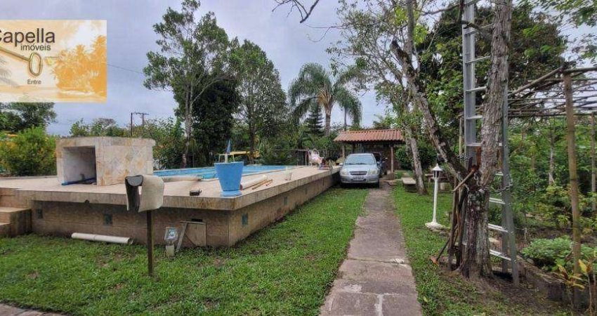 Chácara com 3 dormitórios à venda, 1200 m² por R$ 350.000 - Recanto Indaia - Itanhaém/SP