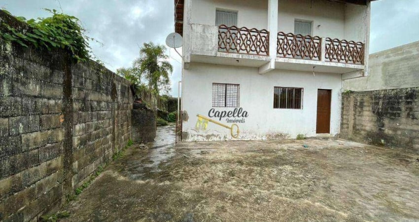 Sobrado com 3 dormitórios para alugar, 110 m² por R$ 1.300,00/mês - Gaivota - Praia - Itanhaém/SP