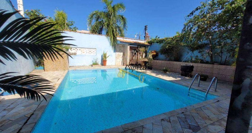 Casa com 4 dormitórios à venda, 228 m² por R$ 550.000 - Balneário Gaivota - Itanhaém/SP