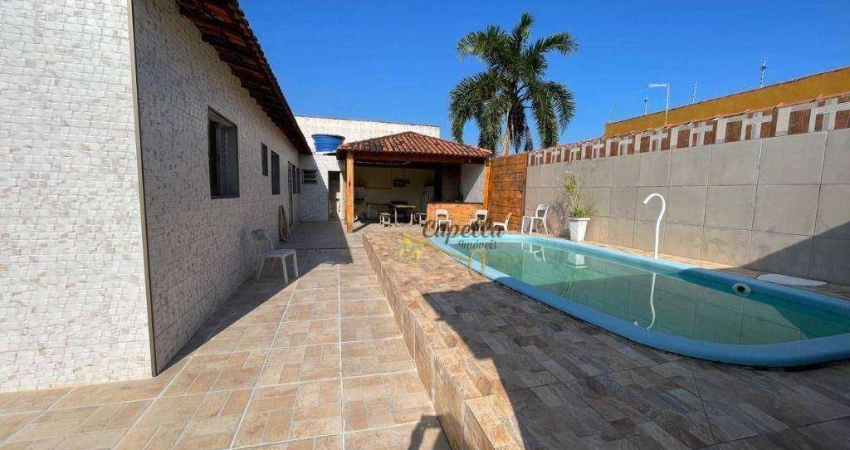 Casa com 2 dormitórios para alugar, 80 m² por R$ 2.700/mês - Balneário Gaivota - Itanhaém/SP