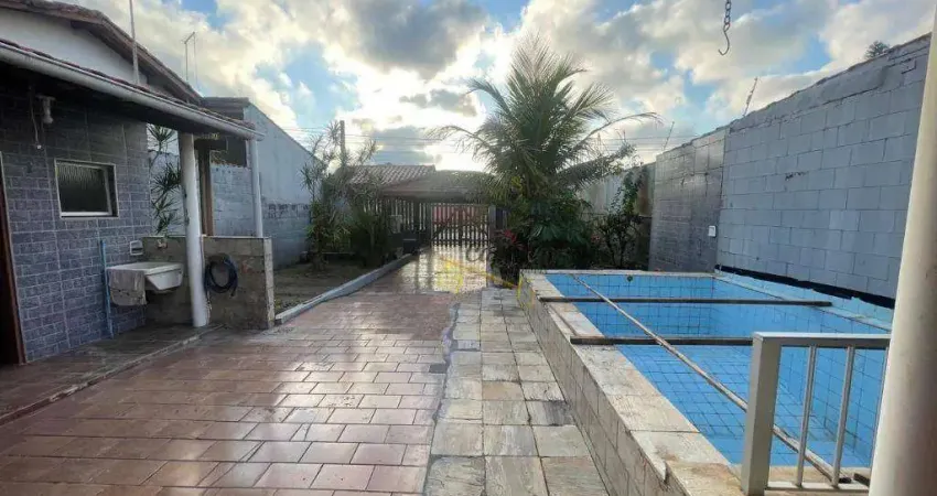 Edícula com 2 dormitórios à venda, 120 m² por R$ 290.000 - Balneário Gaivota - Itanhaém/SP