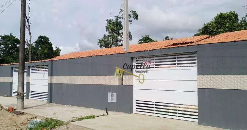 Casa com 2 dormitórios, 49 m² - venda por R$ 220.000,00 ou aluguel por R$ 1.300,00/mês - Jardim Guacyra - Itanhaém/SP