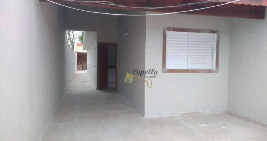 Casa com 3 dormitórios à venda, 70 m² por r$ 450.000,00 - jardim bopiranga - itanhaém/sp