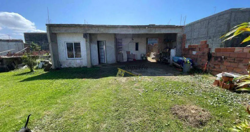 Casa com 2 dormitórios à venda, 90 m² por r$ 210.000 - jardim marambá - itanhaém/sp