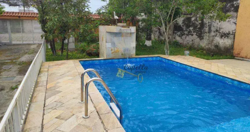 Casa com 3 dormitórios à venda, 100 m² por r$ 350.000 - cibratel ii - itanhaém/sp