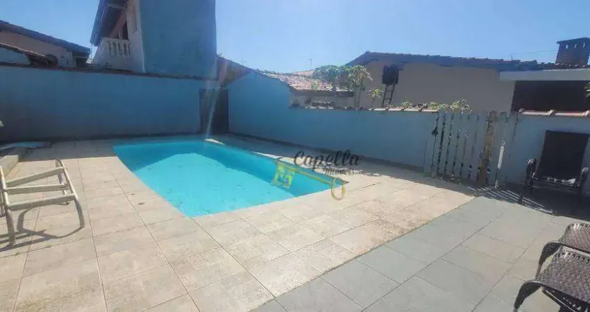 Casa com 1 dormitório à venda, 70 m² por r$ 310.000 - balneário gaivota - itanhaém/sp