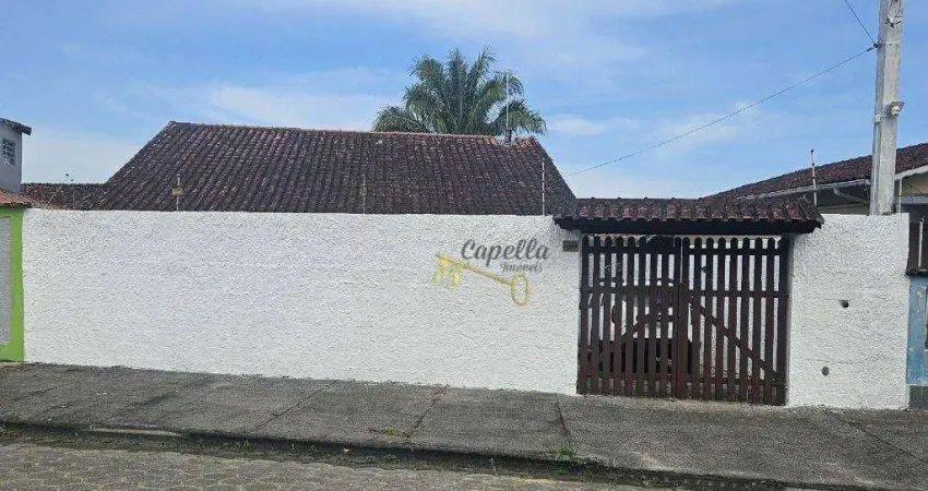 Casa com 2 dormitórios à venda, 78 m² por r$ 450.000 - jardim das palmeiras - itanhaém/sp