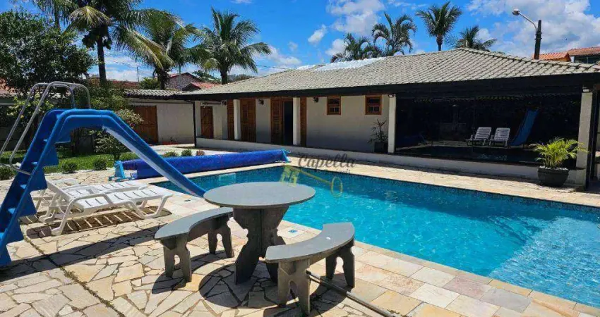 Casa com 3 dormitórios à venda, 175 m² por r$ 950.000 - balneário são jorge - itanhaém/sp