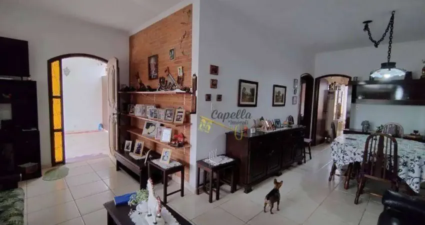 Casa com 2 dormitórios à venda, 160 m² por r$ 380.000 - balneário gaivota - itanhaém/sp