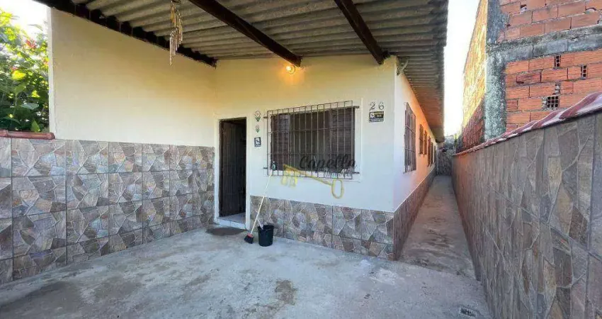 Casa com 2 dormitórios à venda, 97 m² por r$ 150.000 - estância são pedro - itanhaém/sp