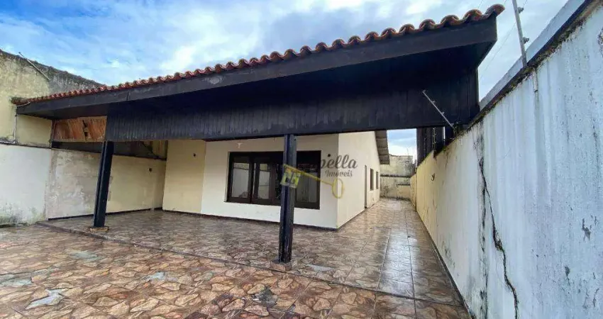 Casa com 3 dormitórios à venda, 136 m² por r$ 319.000 - jardim belas artes - itanhaém/sp