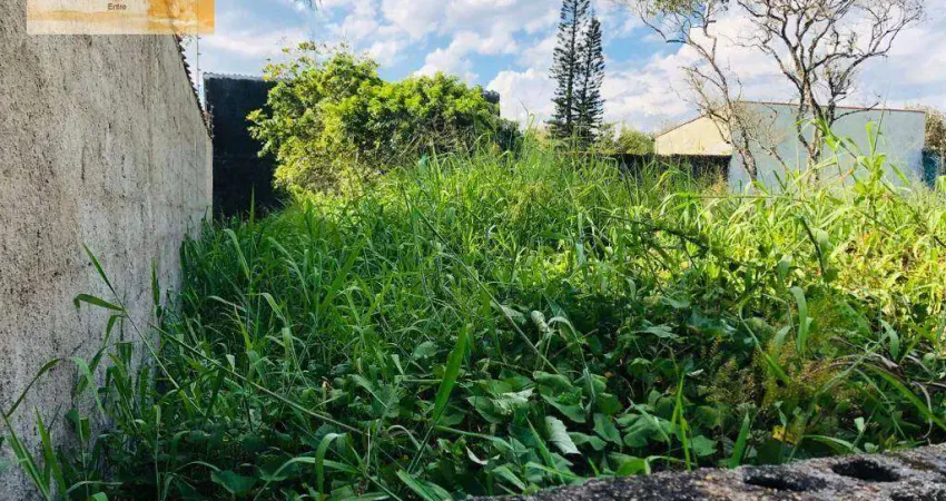 Terreno à venda, 390 m² por r$ 200.000,00 - balneário gaivota - itanhaém/sp