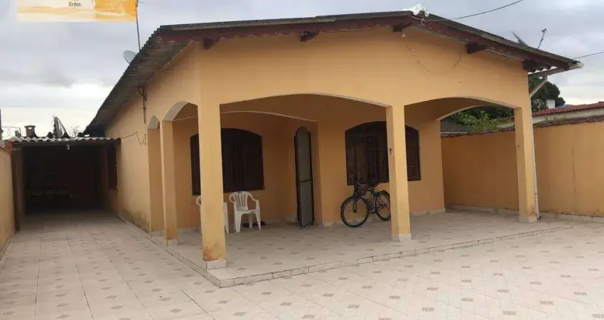 Casa com 3 dormitórios à venda, 115 m² por r$ 350.000,00 - balneário são jorge - itanhaém/sp