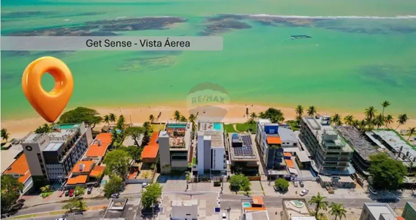 Flat à venda, vista mar e pé na areia, jardim oceania, joão pessoa, pb